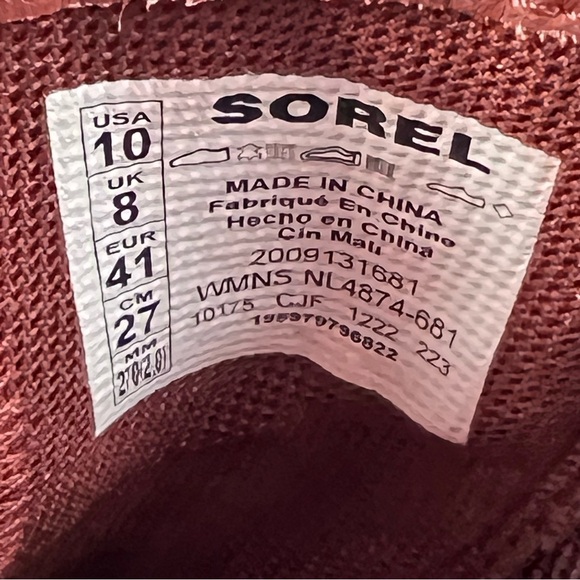 Sorel Women's Hi-Line Heel Chelsea Boots US10 Spice, Tawny Buff $190 - Picture 5 of 12